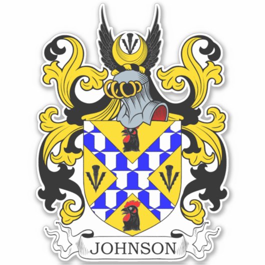 Sticker Johnson Family Crest (Devant)