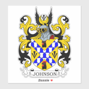Sticker Johnson Family Crest