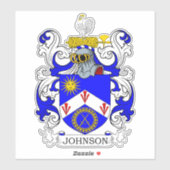 Sticker Johnson Family Crest (Feuille)