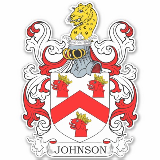 Sticker Johnson Family Crest (Devant)