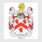 Sticker Johnson Family Crest (Feuille)