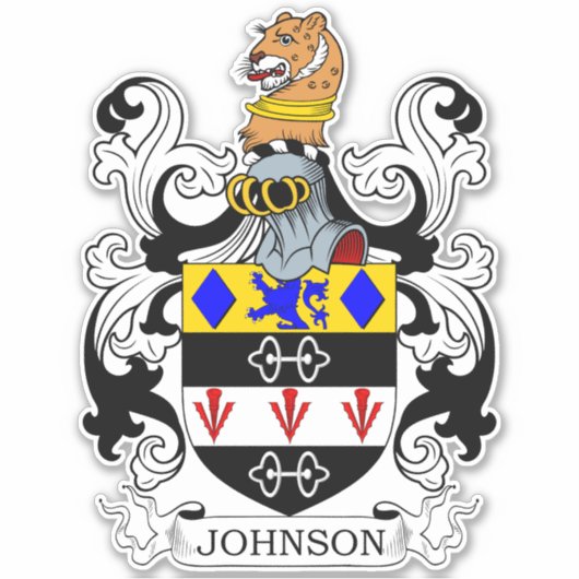 Sticker Johnson Family Crest (Devant)