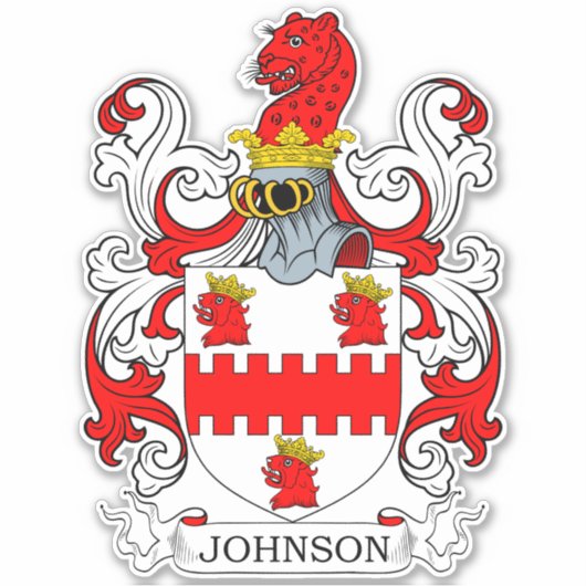 Sticker Johnson Family Crest (Devant)