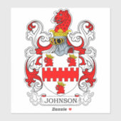 Sticker Johnson Family Crest (Feuille)