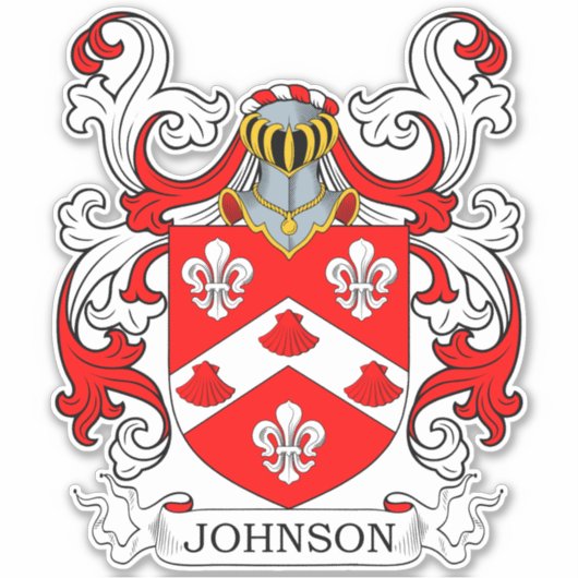 Sticker Johnson Family Crest (Devant)