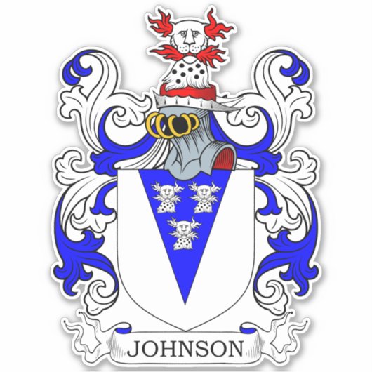 Sticker Johnson Family Crest (Devant)