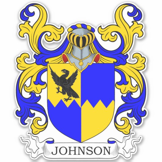 Sticker Johnson Family Crest (Devant)