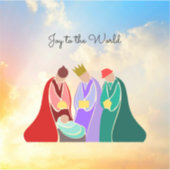 Sticker Joie au Monde, Les Trois Sages Hommes, (Devant)