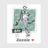 Sticker Joker Avec Golf Club (Feuille)