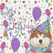 STICKER JOLI ANNIVERSAIRE (Recto)