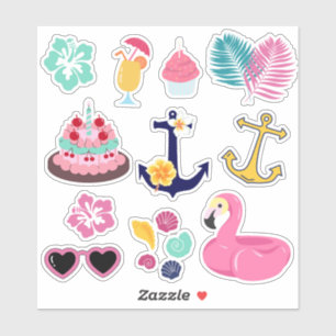 Sticker Joli Anniversaire Nautique