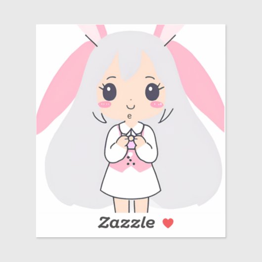 Sticker Joli Bunny (Feuille)