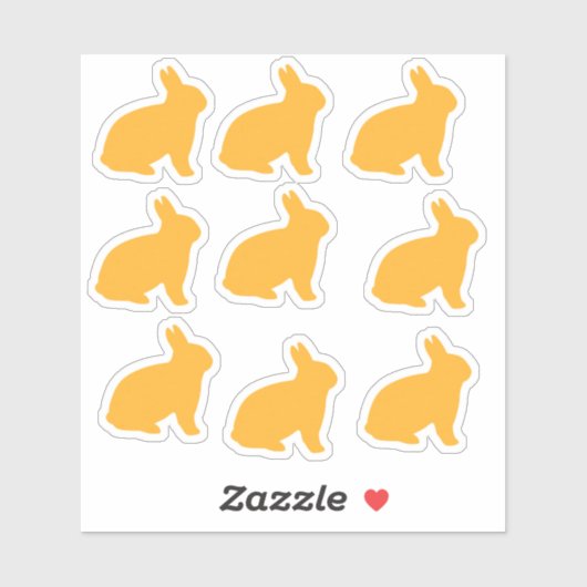 Sticker Joli Bunny (Feuille)