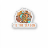 Sticker Joli C'est La Saison Latte Épice De Citrouille Foo (Devant)