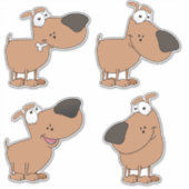 Sticker Joli chiot (Devant)