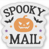 Sticker Joli Courrier Épouvantable Timbre de Courrier d'Ha (Devant)