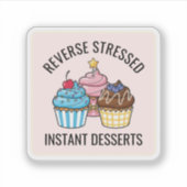 Sticker Joli Cupcake (Devant)