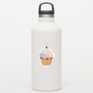 Sticker Joli Cupcake au pastel