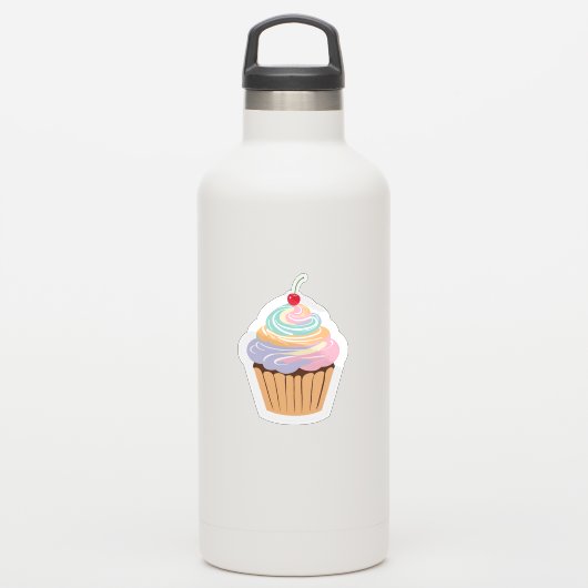 Sticker Joli Cupcake Pastel (Gourde)