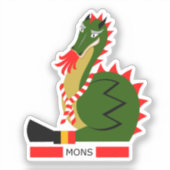Sticker Joli Doudou Dragon de Mons (Recto)