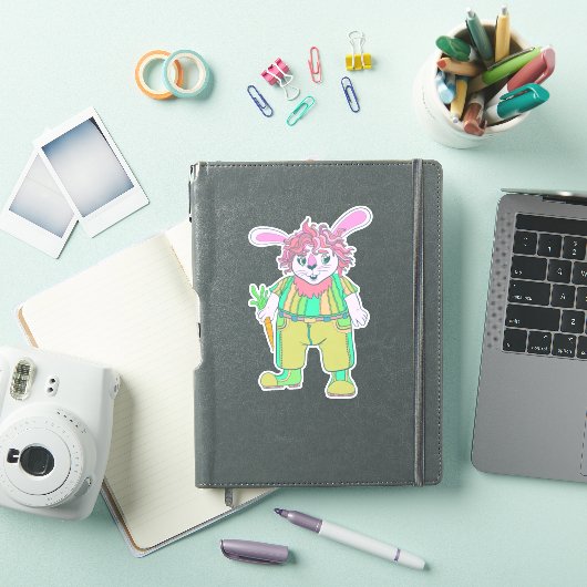 Sticker Joli lapin (Couverture iPad)