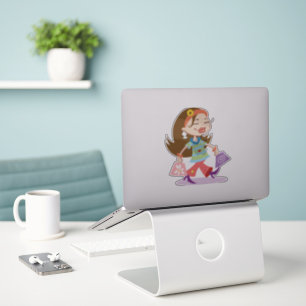 Sticker Joli magasin fashionista