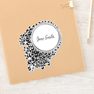 Sticker Joli nom vintage ou logo de marque