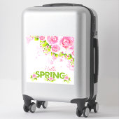 Sticker Joli printemps Floral (Sur valise)