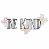 Sticker Joli Rose Peach Flowers Be Genre (Devant)