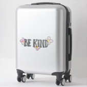 Sticker Joli Rose Peach Flowers Be Genre (Sur valise)