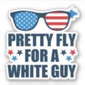 Sticker Joli Voler Pour Un Blanc (Devant)
