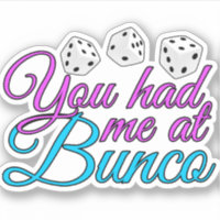Jolie Bunco Jeu Nuit Pink Blue Dice