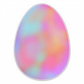 Sticker Jolie couleur pastel Oeuf de Pâques (Devant)