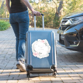 Sticker Jolie couronne rose rose BarefootBride™ (Valise Insitu)