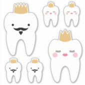 Sticker Jolie Dents King & Queen (Devant)