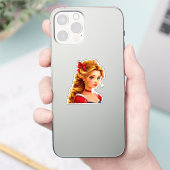 Sticker Jolie Princesse (Téléphone)