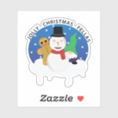 Sticker Jolly Christmas Fellas (Feuille)
