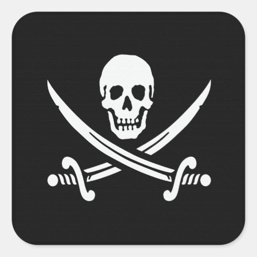 Sticker jolly roger (Devant)