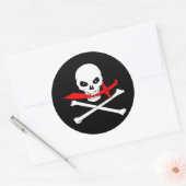 Sticker jolly roger (cutlass) (Enveloppe)