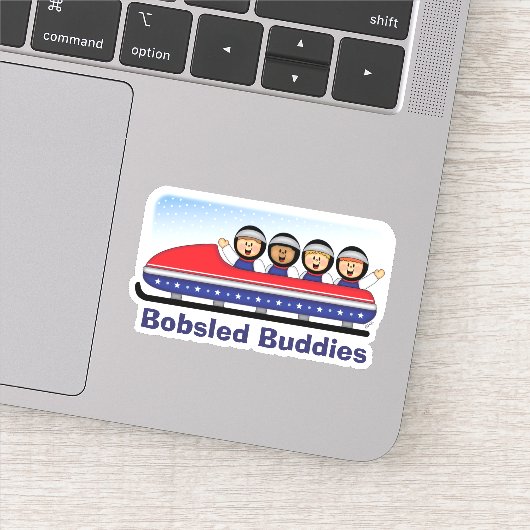 Sticker JollyKins Bobsled Buddies (Détail)