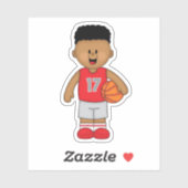 Sticker JollyKins Garçon de Basket (Feuille)