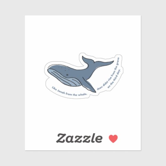 Sticker Jonah Résurrection (Feuille)