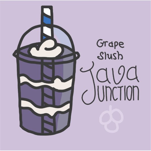 Sticker jonction de jonction avec pinceau Java ave (Devant)
