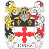 Sticker Jones Family Crest (Devant)