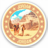 Sticker Jordanie (Recto)