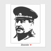 Sticker Joseph Stalin, USSR, CCCP, Soviet Union, Communism (Feuille)