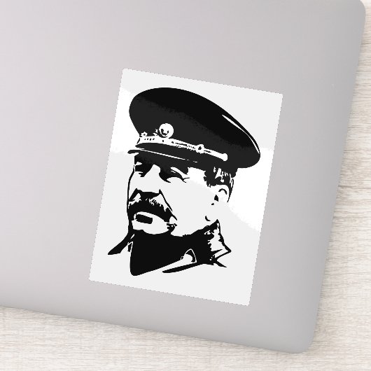Sticker Joseph Staline, URSS, CCCP, Union soviétique, Comm (Détail)