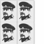 Sticker Joseph Staline, URSS, CCCP, Union soviétique, Comm (Devant)