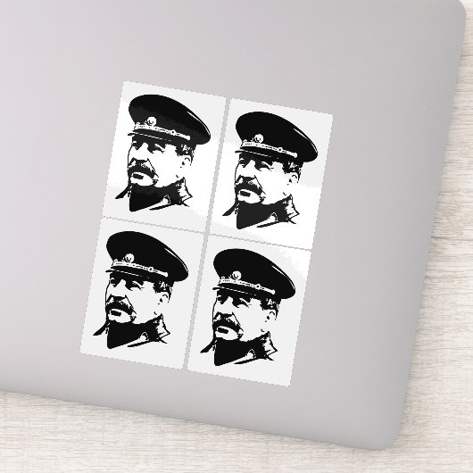 Sticker Joseph Staline, URSS, CCCP, Union soviétique, Comm (Détail)