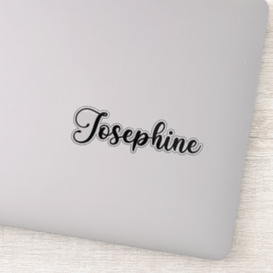 Sticker Joséphine Nom - Calligraphie manuscrite
